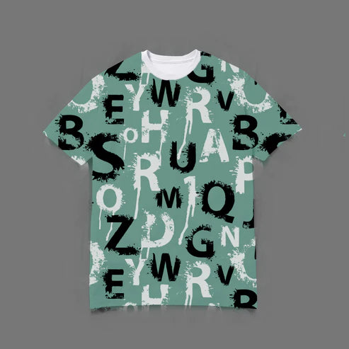 letter Printed Tee