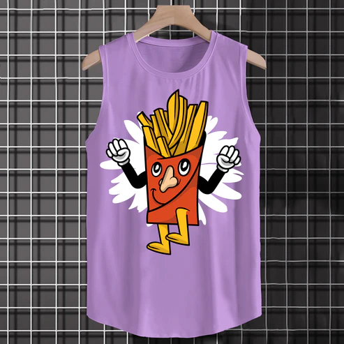 Fries Super-Soft Cotton Tank Top