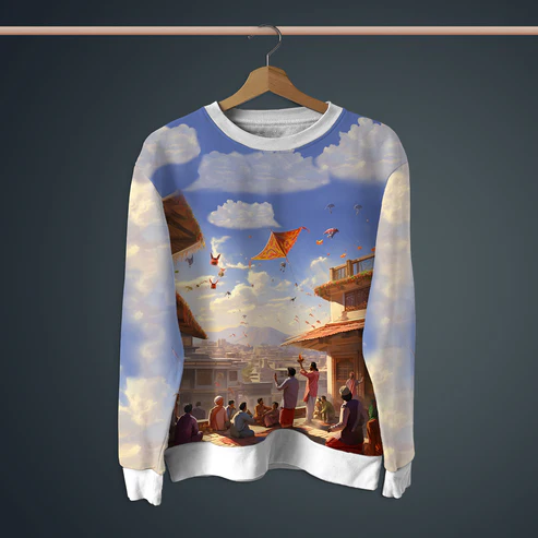 City Afterglow Printed Sweatshirt