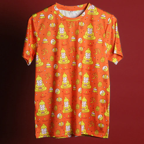 Maitreya Buddha Printed Tee