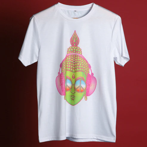 DJ Buddha Printed Tee