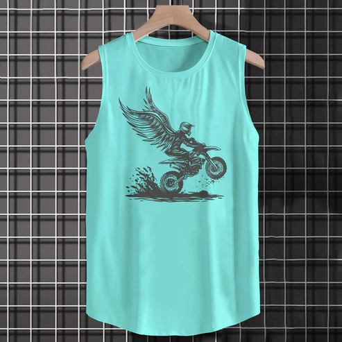 Motorcycle Racing Super-Soft Cotton Tank Top