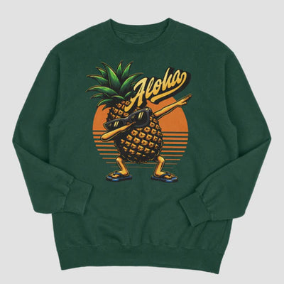 Hip Hop Pineapple 100% Premium Quality Cotton Sweatshirt