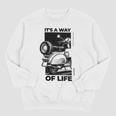 It's a way of life 100% Premium Quality Cotton Sweatshirt