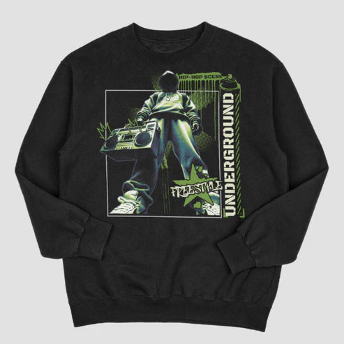 Underground Musicians 100% Premium Quality Cotton Sweatshirt