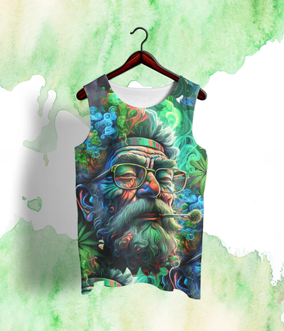 Jungle Artist Printed Tank Top