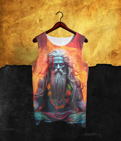 Meditator Printed Tank Top