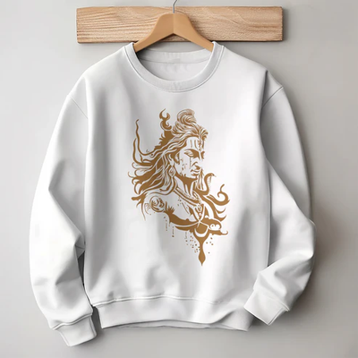 Golden Statue 100% Premium Quality Cotton Sweatshirt