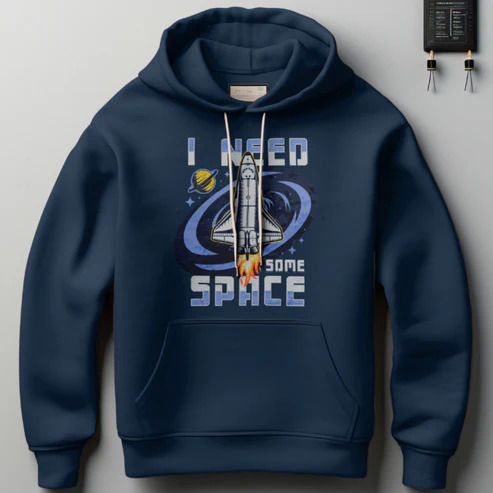 I Need Some Space 100% Premium Quality Cotton Hoodie