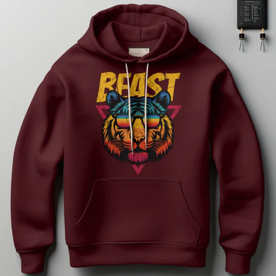 Beast 100% Premium Quality Cotton Hoodie