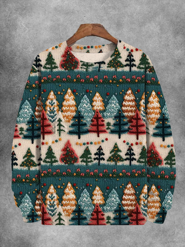 Unisex Christmas Tree Casual Sweater