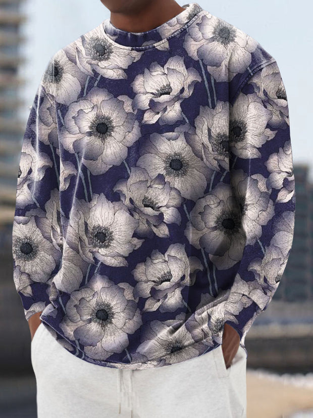 Men's Gerbera Cotton Summer Casual Beach Shirt Short Sleeve