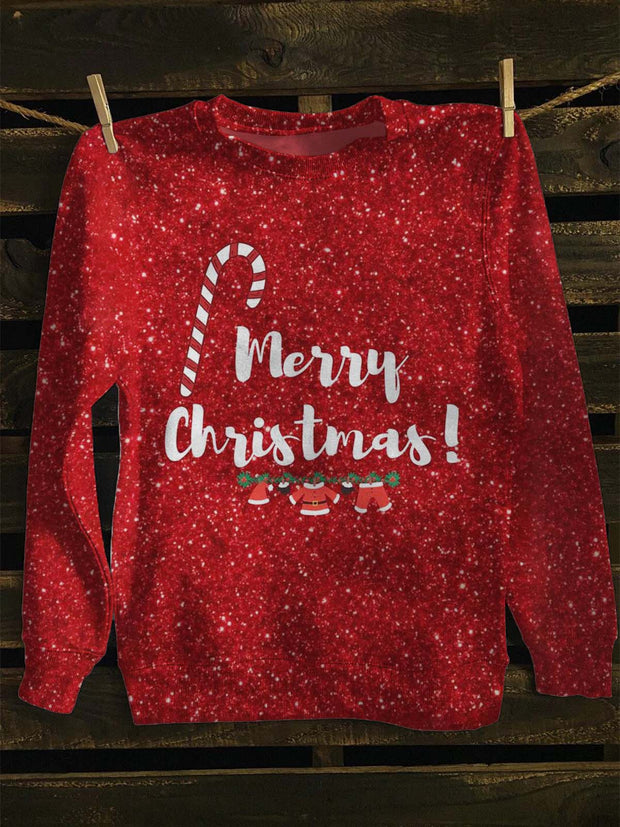 Unisex Christmas Print Casual Sweatshirt