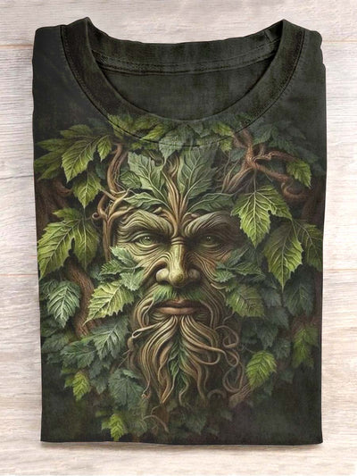 Unisex Art Abstract Dryad Printed Casual T-Shirt