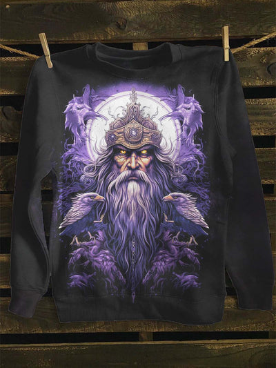 Unisex Mythology Printed Casual Sweatshirt